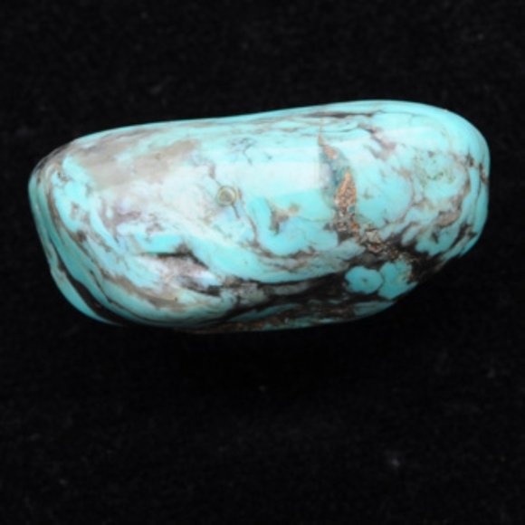 Vintage Turquoise Nugget Stick Pin - Picture 4 of 4